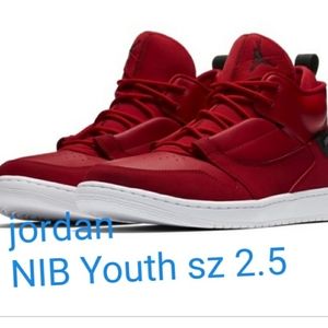 NIB Red Jordans Youth Shoes